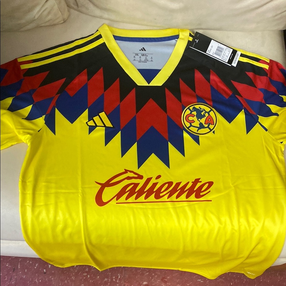 Club América Yellow Soccer Jersey